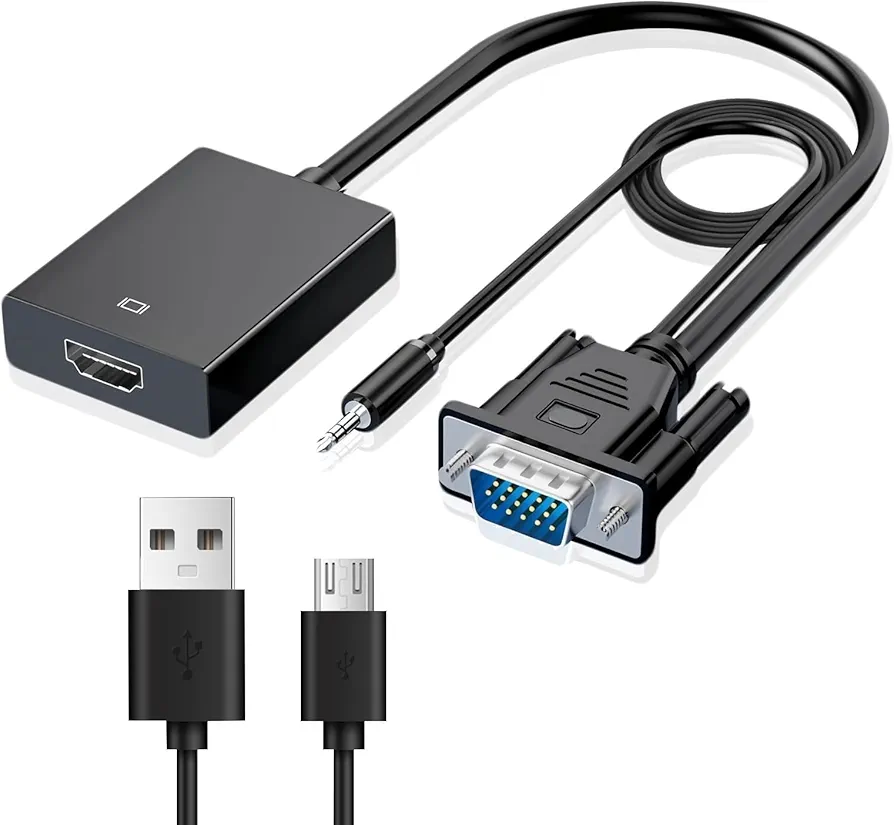 VGA to HDMI with Audio