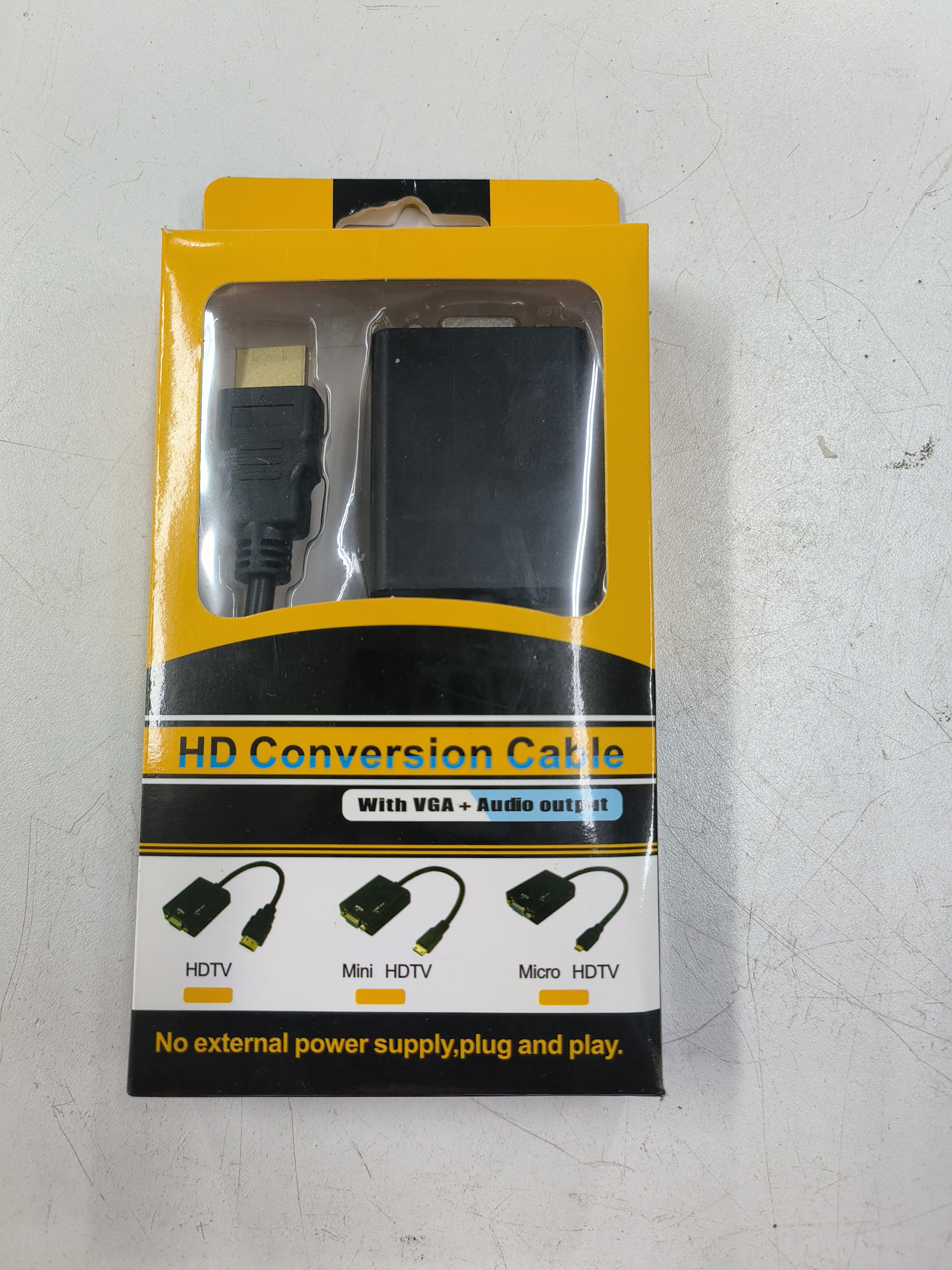 HDMI to VGA conversion cable