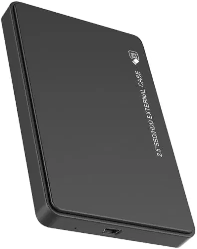 External 2.5" USB 3.0 Hard Drive Case Support HDD & SSD