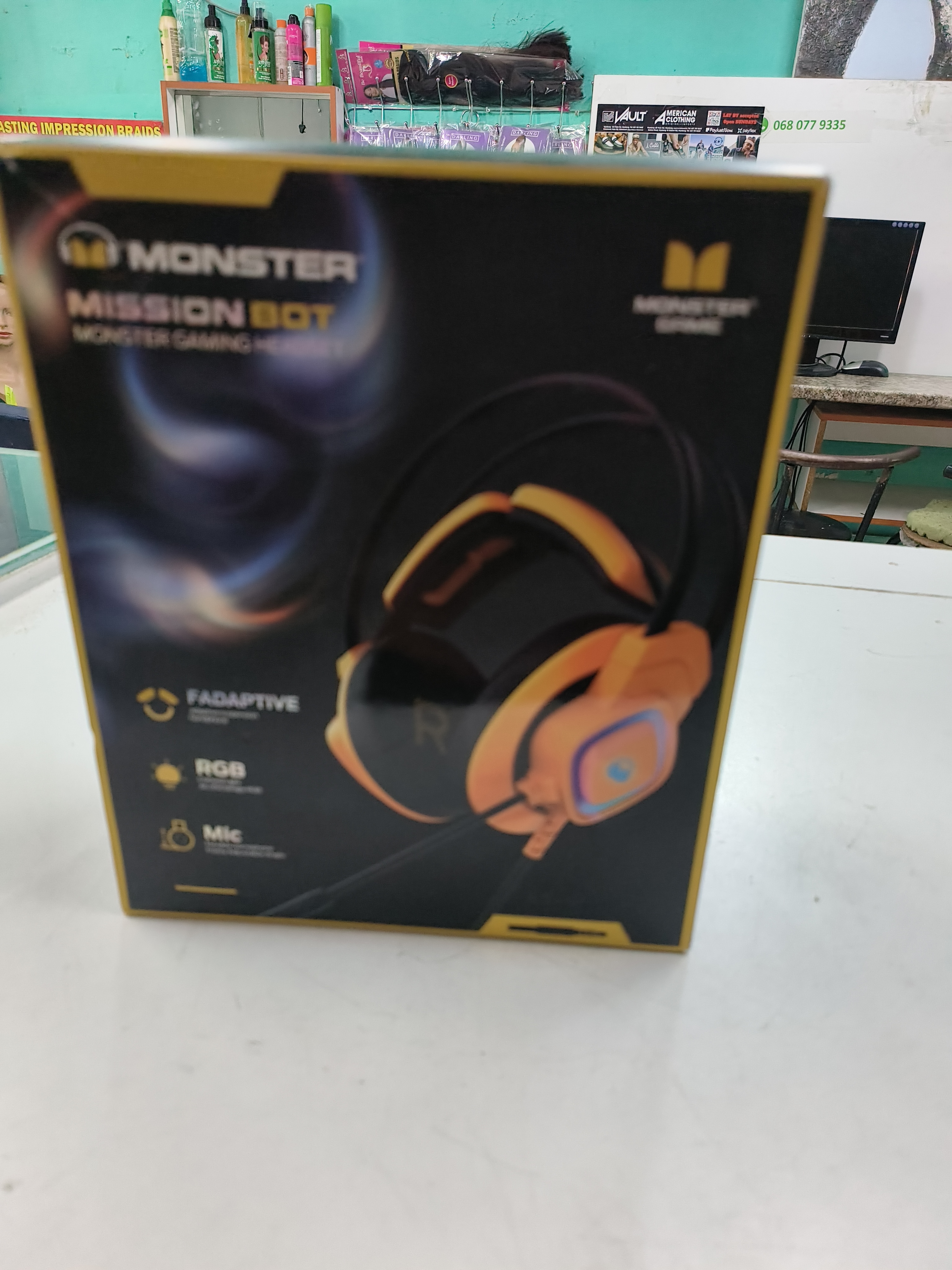 Monster Mission Bot Gaming Headset.