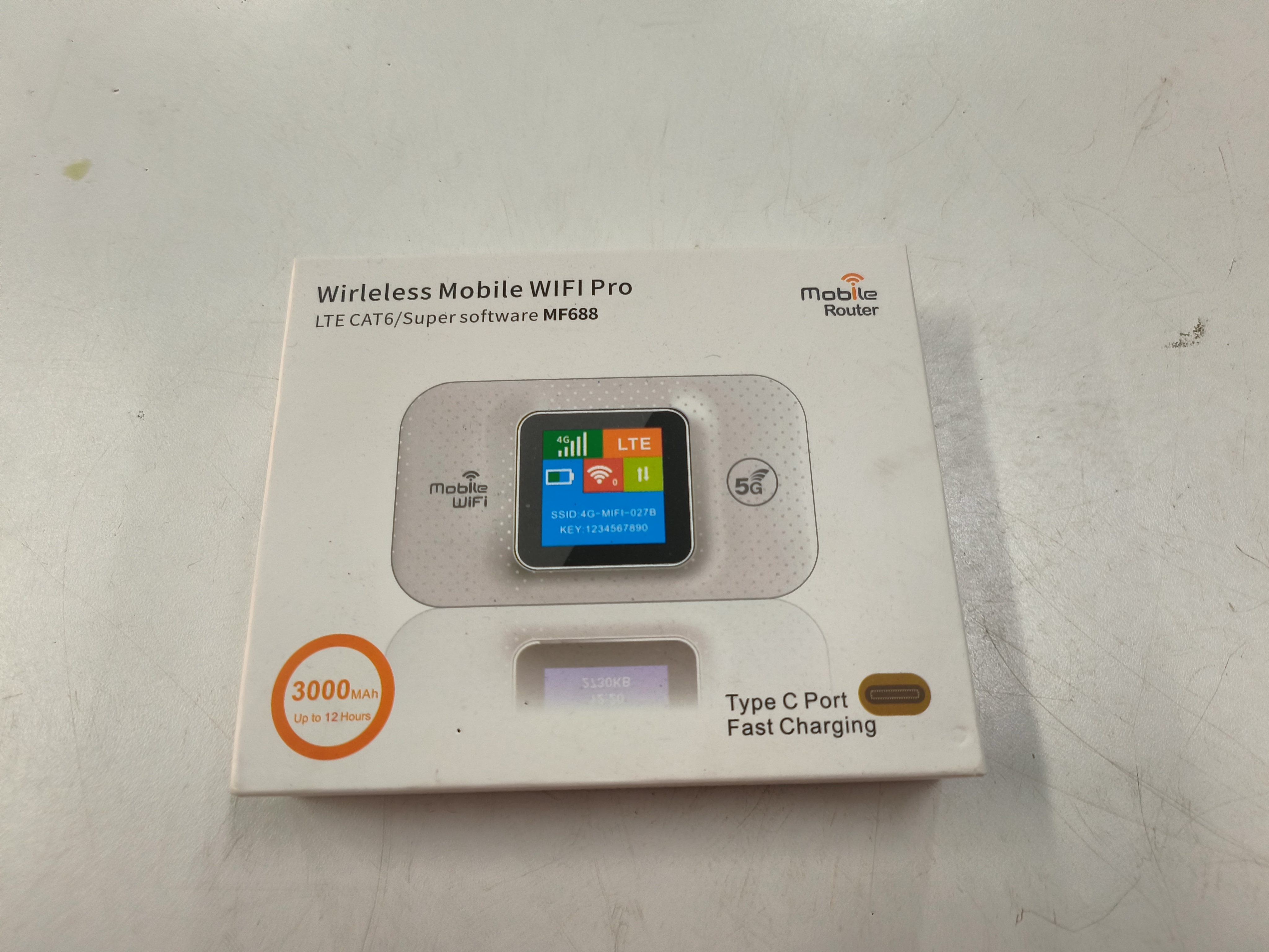 WIRELESS MOBILE CAT6 WIFI ROUTER
